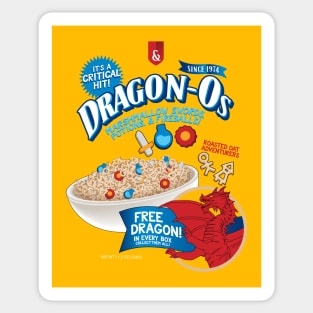 Dragon-Os Cereal Dungeons and Dragons Cereal Sticker